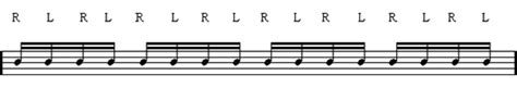 Learn How To Play The Single Stroke Roll Drum Rudiment