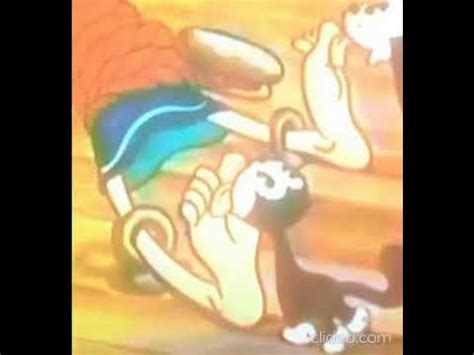 A Loop Version Of The Closeup Of Olive Oyl S Feet Getting Tickled Nonstop YouTube