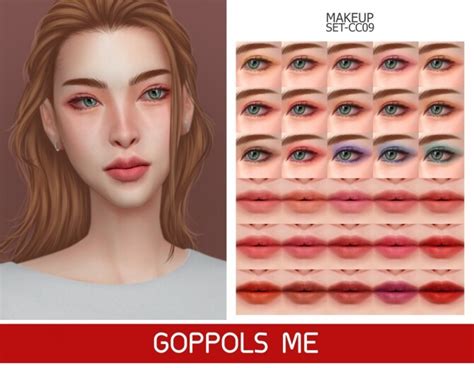 Gpme Gold Makeup Set Cc09 At Goppols Me The Sims 4 Catalog