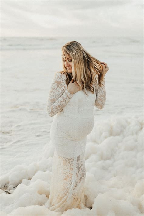 Maternity Photos Beach Maternity Shoot In The Clouds — The