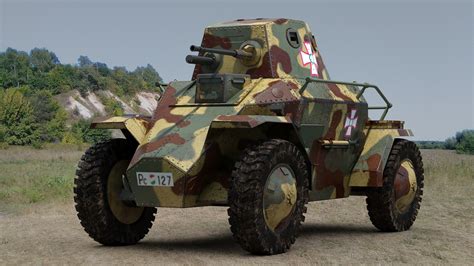 3d Model Ww2 Csaba 39m Armored Car Turbosquid 1505244