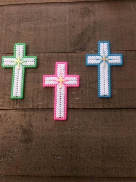 Handmade By Me With Tender Loving Care The Cross Is Made With Plastic