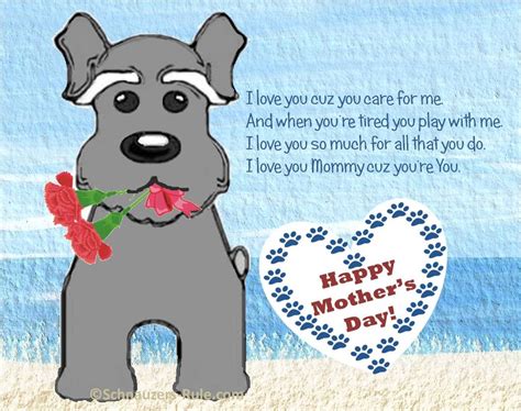 Mothers Day Dog Ts Poems And Free Dog Ecard Dog Mothers Day Dog