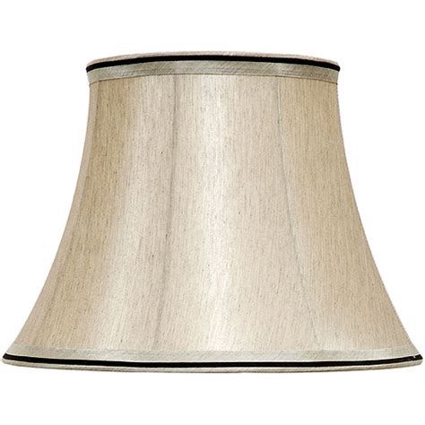 Better Homes And Gardens Banded Softback Bell Table Lamp Shade Beige
