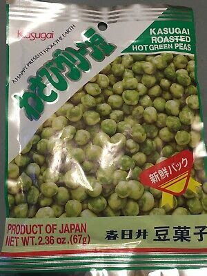 Kasugai Roasted Hot Green Peas Oz Bag Free Shipping Ebay