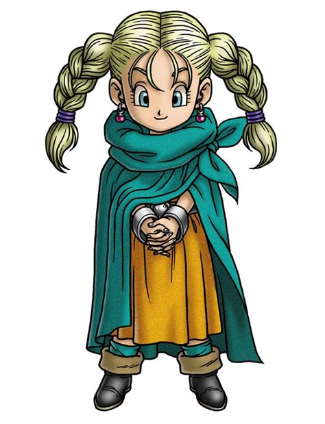 Young Bianca Characters And Art Dragon Quest V Hand Of The Heavenly