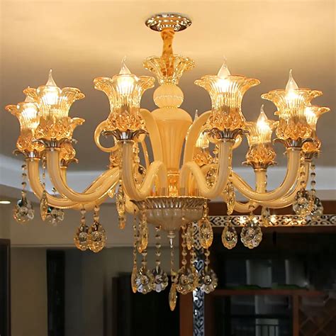 Buy Gold Crystal Chandelier Luxury Living Room