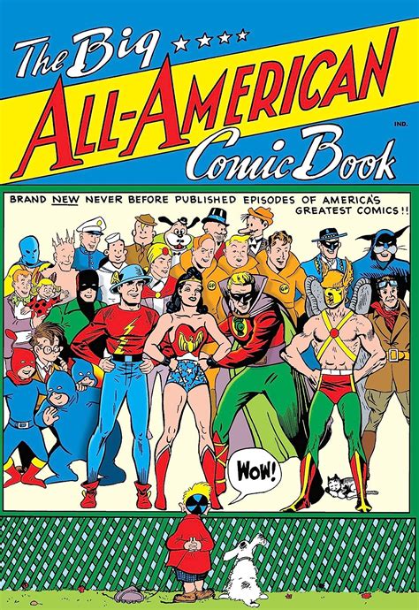 The Big All American Comic Book Ebook Fox Gardner Francis Bester Alfred Marston