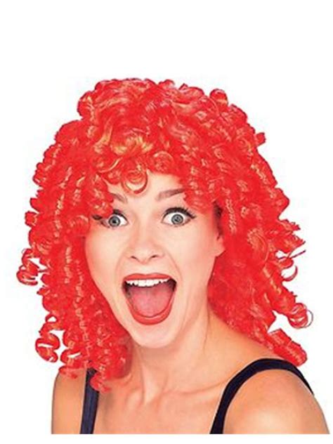 Red Curly Top Ringlet Wig Wigs Costume Wigs Red Wigs