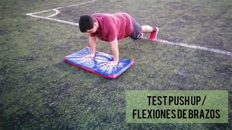 Test De Push Up Flexiones De Brazos En 1 Minuto Youtube