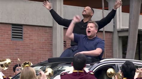 Watch Will Smith Joins James Corden For An Epic Carpool Karaoke Celebrity Heat Radio