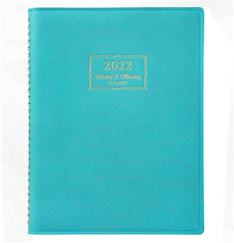 Buy 2022 Planner Planner 2022 Weekly And Monthly With Leather Cover 8