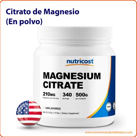 Magnesium Citrate Citrato De Magnesio Capsules By Betel Natural Easy