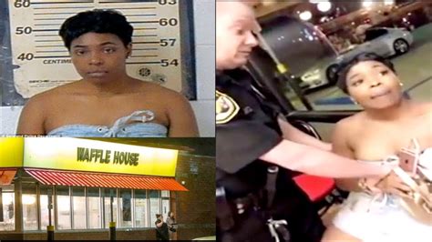 Alabama Woman Tackled And Arrested By Cops Inside Waffle House Youtube