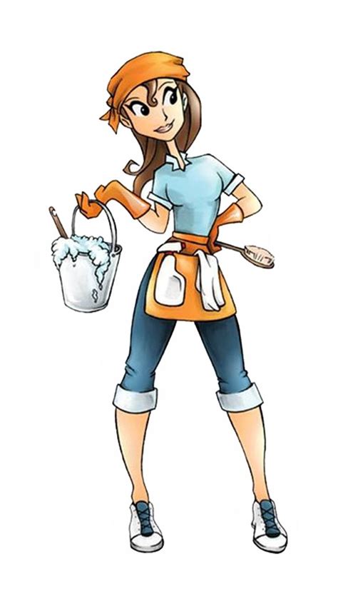Cute Cleaning Lady Clipart Clipground Hot Sex Picture