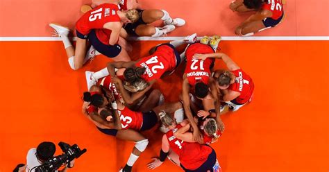 U S Wins First Gold In Womens Volleyball Techilive In