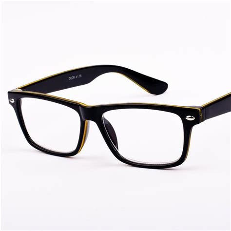 Reading Glasses New Mens Unisex Black 1 1 25 1 5 1 75 2 25 2 5 3 3 5 R81 Ebay