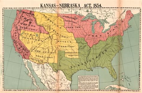 Kansas Nebraska Act History Crunch History Articles Biographies