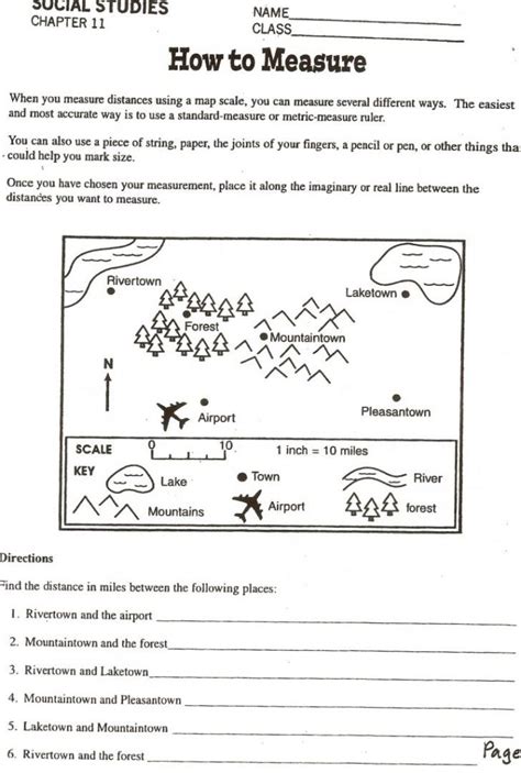 Social studies worksheets for 4th grade help generate interest. Map Skills Worksheets 3Rd Grade - Siteraven pertaining to ...