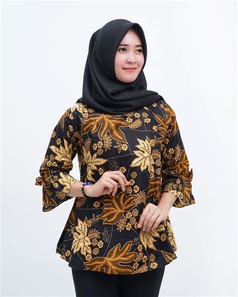 Desain Dress Batik Modern Wanita Rubrik Pilihan