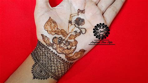 How To Draw A Girl Beautiful Mehndi Design 2020 New Simple Stylish