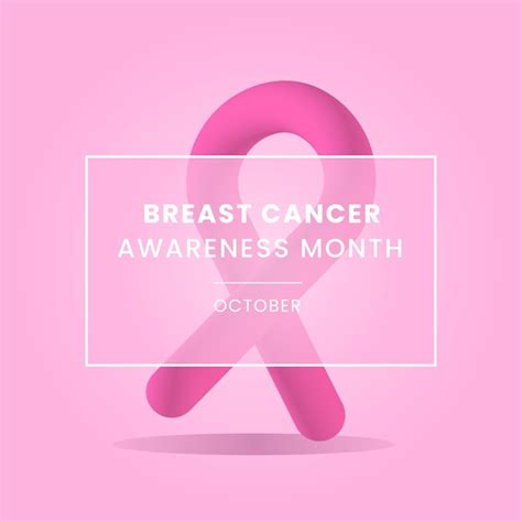 Premium Vector Breast Cancer Vector Banner Poster For Social Media
