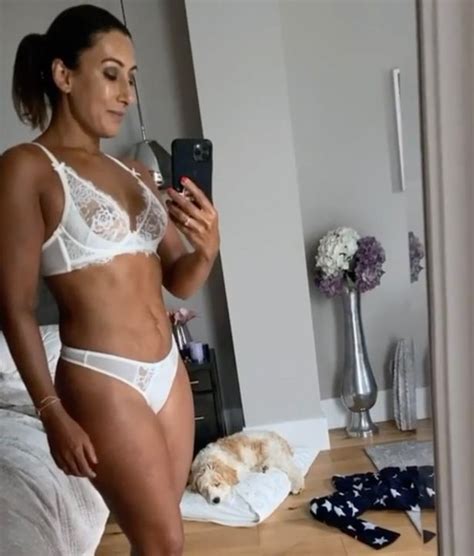 Loose Womens Saira Khan Shows Off Ripped Abs As She Strips To Tiny Lace Lingerie Daily Star