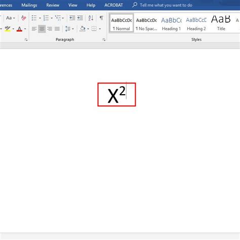 How To Make Superscript In Word Equation