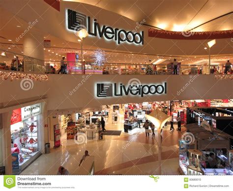 Liverpool Department Store During Christmas Editorial Image Image Of