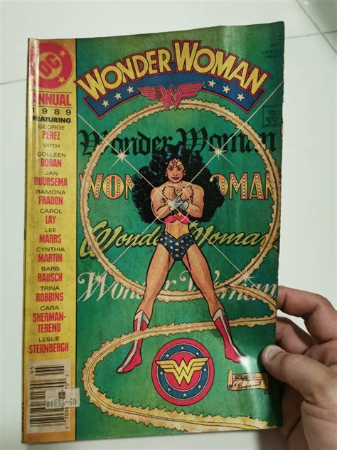 Dc Comics 1989 Wonder Woman Annual 2 Hobbies And Toys Books