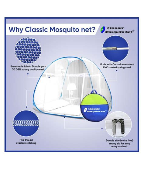 Classic Mosquito Net Double White Plain Mosquito Net Buy Classic