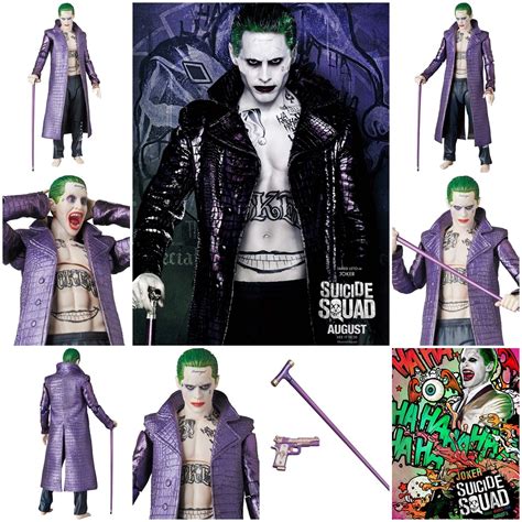Celebrities Movies And Games Suicide Squad The Joker Maf Ex Action Figure Jared Leto