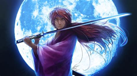 Rurouni Kenshin Kenshin Himura By Vincywp On Deviantart Digital Art
