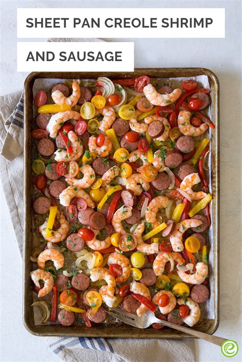 This super easy shrimp creole comes together in just three easy steps. Sheet Pan Creole Shrimp and Sausage | Recipe in 2020 | Shrimp, kielbasa recipe, Shrimp creole ...