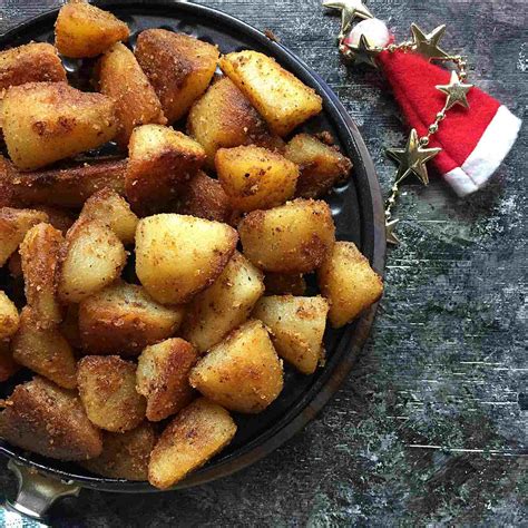 Perfect Christmas Roast Potatoes Recipe By Archanas Kitchen