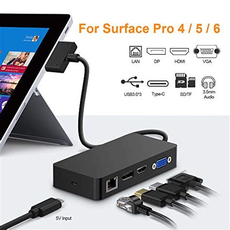 Surface Pro Dock For Surface Pro 4pro 5pro 6 Usb Hub Docking Station