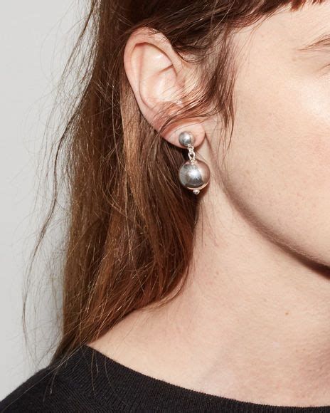 Discover More Than 77 Silver Ball Drop Earrings Esthdonghoadian
