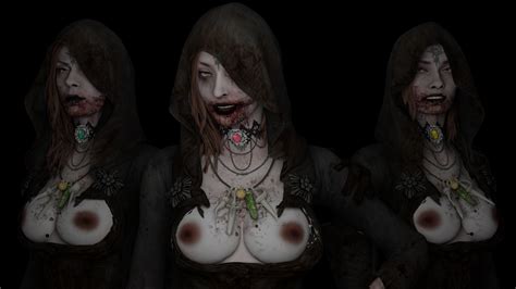 Resident Evil Village Vampire Sisters Nude Mod Definitely Hungry Sankaku Complex