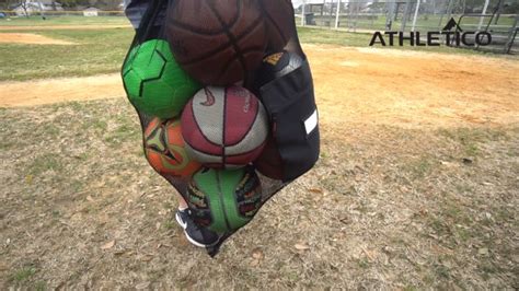 Athletico Extra Large Ball Bag Mesh Soccer Ball Bag Heavy Duty