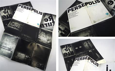 Persepolis Typographic Book Screen To Page On Behance