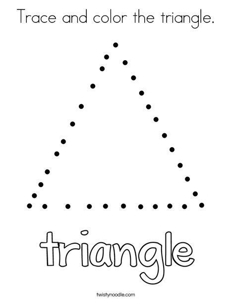 Trace And Color The Shapes Coloring Page Twisty Noodl Vrogue Co