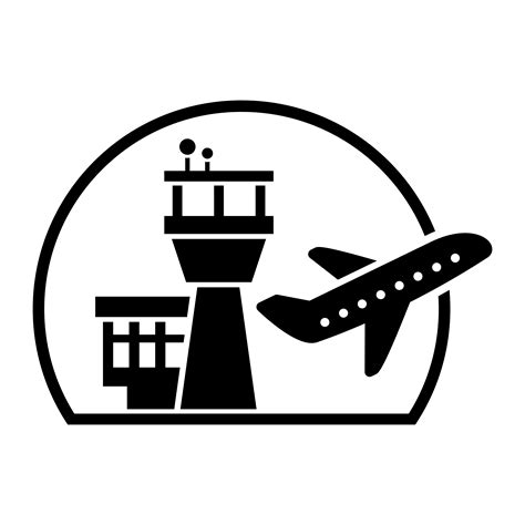 Airport Icon Vector Art Icons And Graphics For Free Download