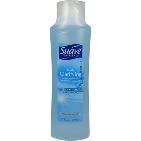 Suave Naturals Daily Clarifying Shampoo 12 Oz Pack Of 2