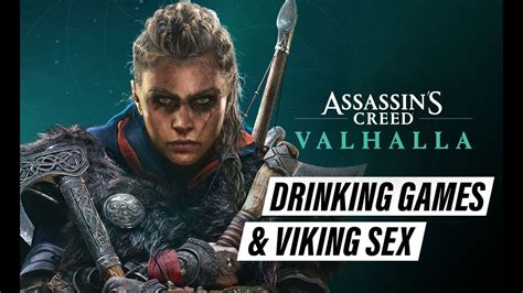 Assassin S Creed Valhalla Drinking Games Viking Sex Gameplay Youtube