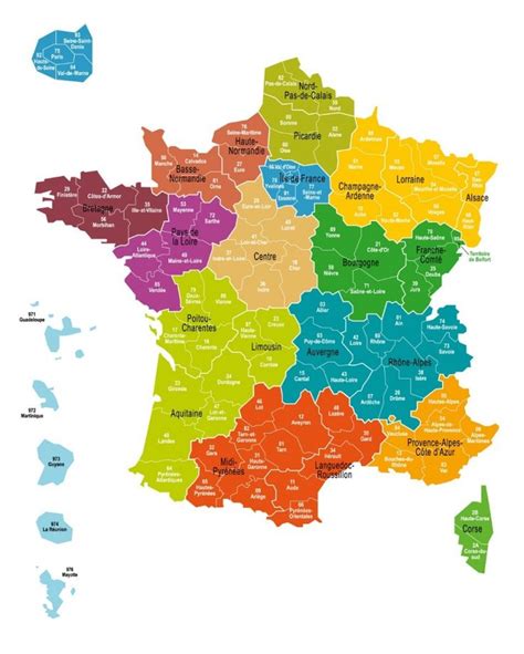 Carte France Region Ville Altoservices