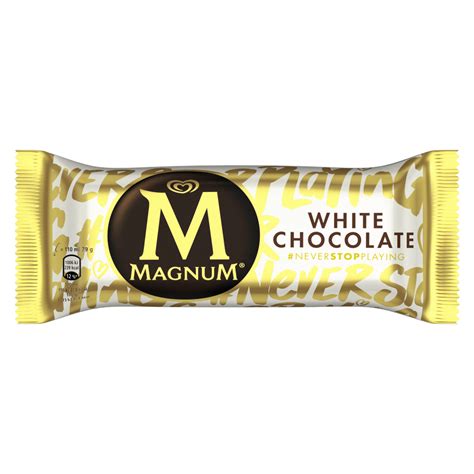 Magnum White Chocolate Ice Cream 110ml Cannich Stores