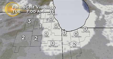 Chicago Weather Foggy Night Ahead Monday Cbs Chicago