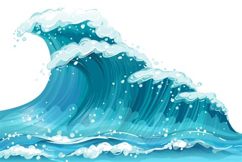 clipart waves transparent - Clipground png image