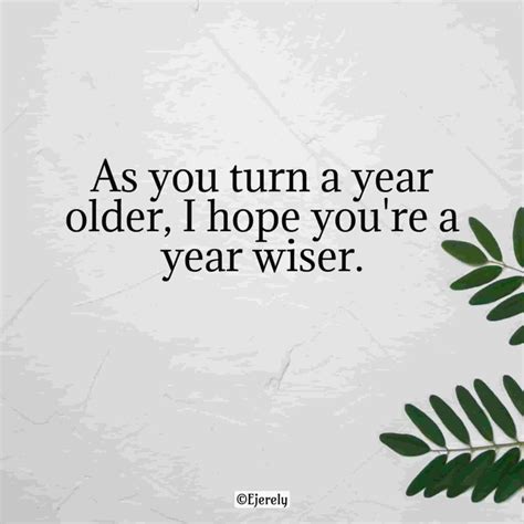 Another Year Older Another Year Wiser Poem And Messages 2024 Ejerely