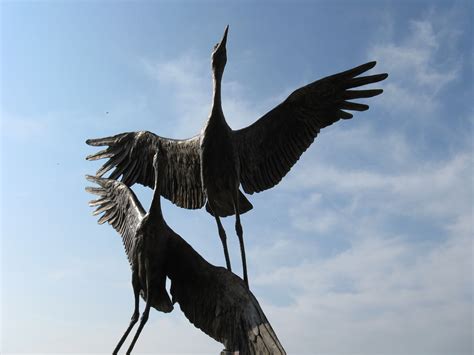 Sandhill Cranes Sculpture